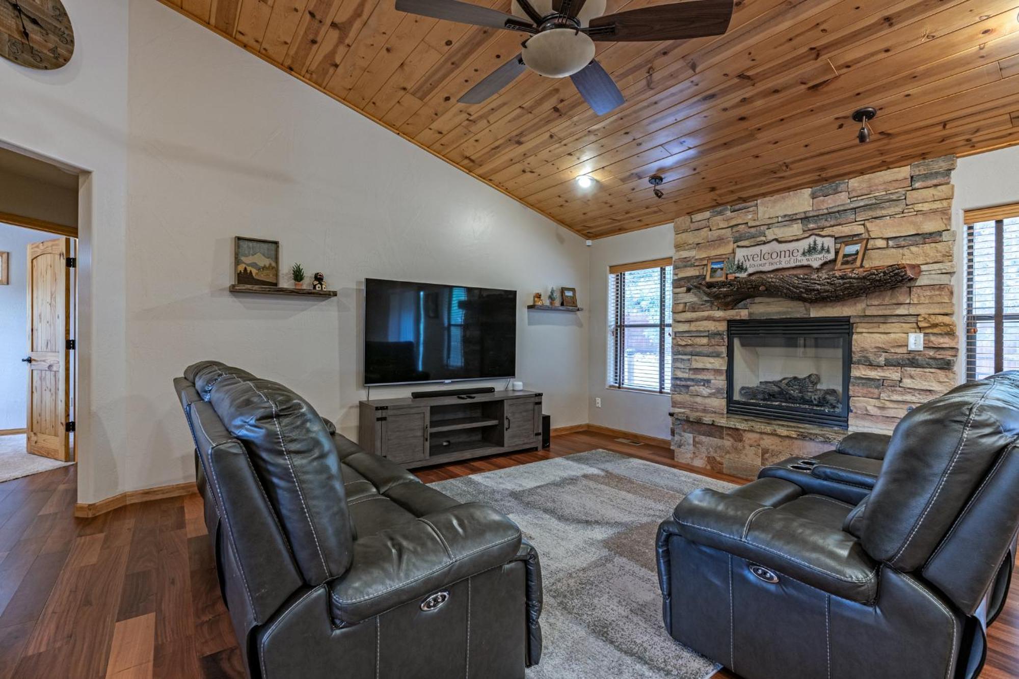 Villa Family White Mountain Escape With Theater & Games Show Low Exterior foto